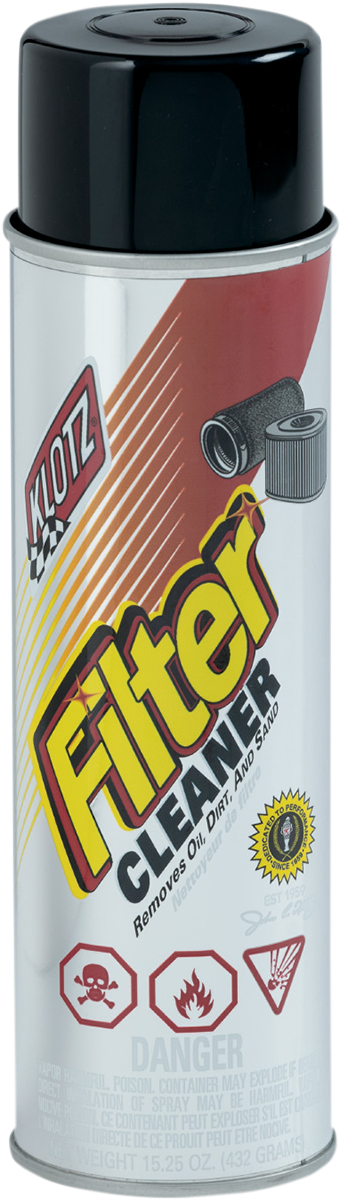 KLOTZ OIL - Filter Cleaner- 15.25 oz. net wt. - Aerosol
