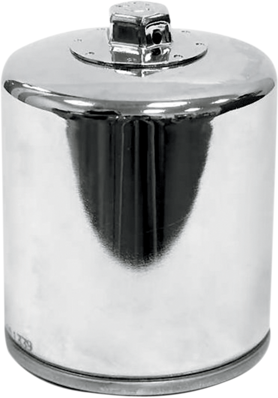 K & N - Oil Filter - Chrome