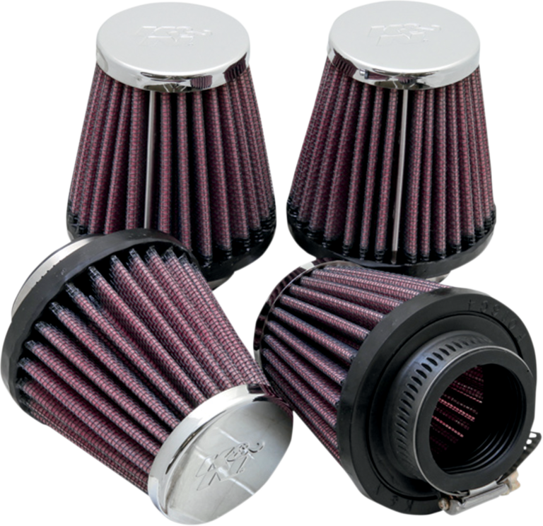 K & N - Clamp-On Air Filters - Honda/Kawasaki/Suzuki