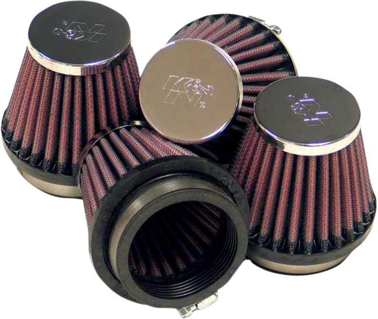 K & N - Clamp-On Air Filters - Honda/Kawasaki/Suzuki/Yamaha