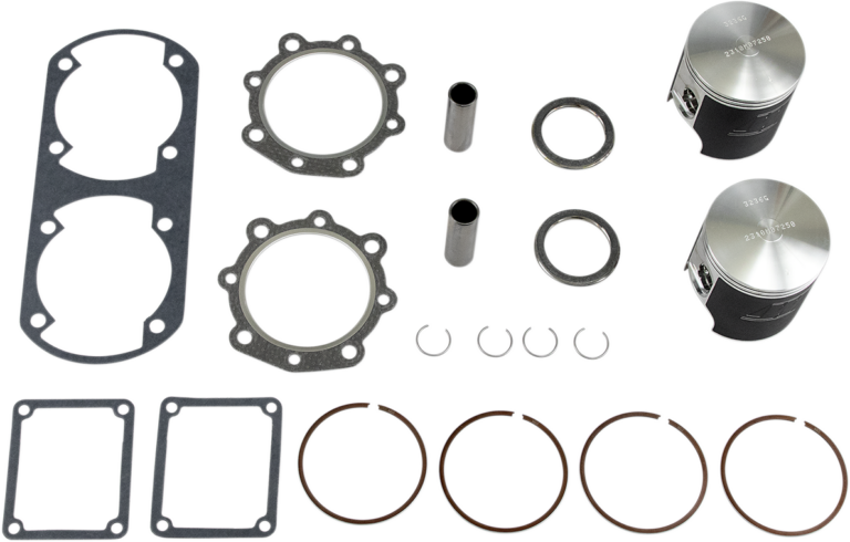 WISECO - Piston Kit with Gaskets - 72.50 mm - Yamaha