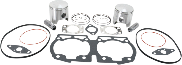 WISECO - Piston Kit with Gaskets - 67.50 mm - 454 Engine Type - Ski-Doo