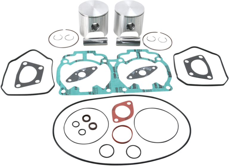 WISECO - Piston Kit with Gaskets - 76.00 mm - 593 Engine Type - Ski-Doo