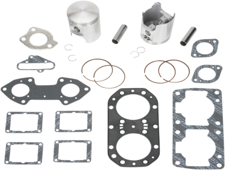 WISECO - Piston Kit - Kawasaki - 650 cc Twin Cylinder - +0.50 mm