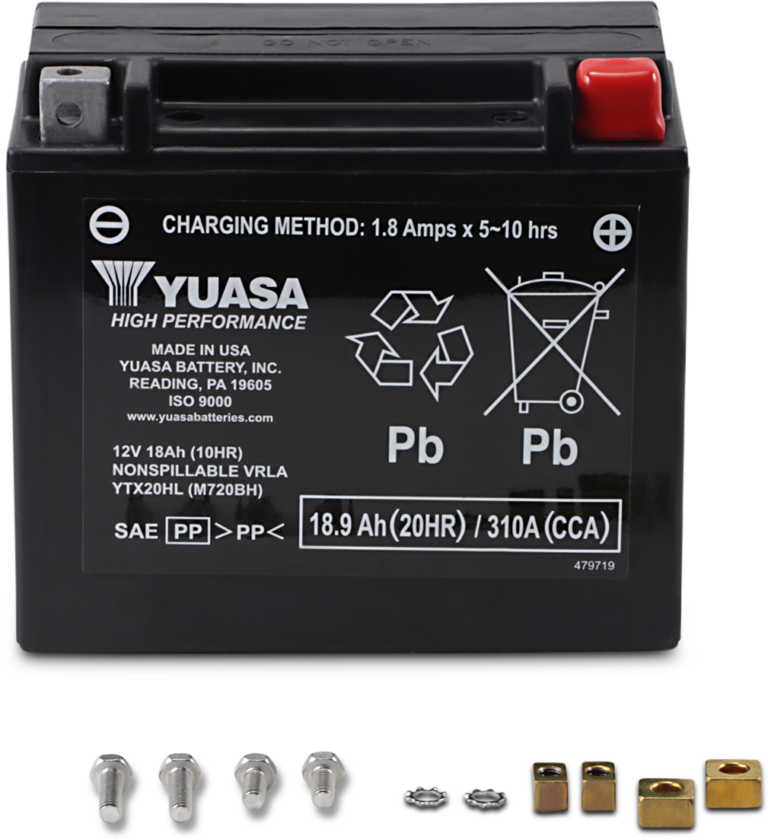 YUASA - AGM Battery - YTX20HL