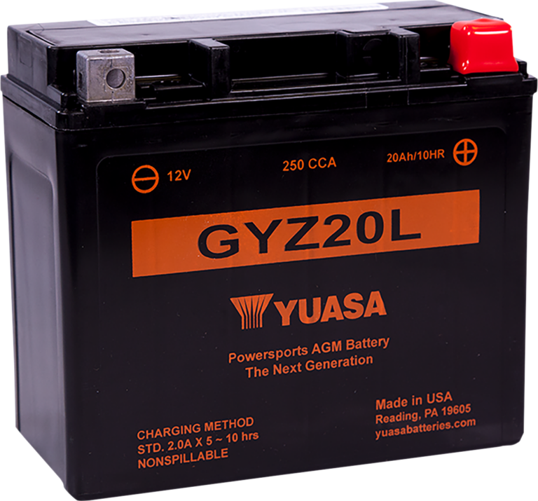 YUASA - AGM Battery - GYZ20L