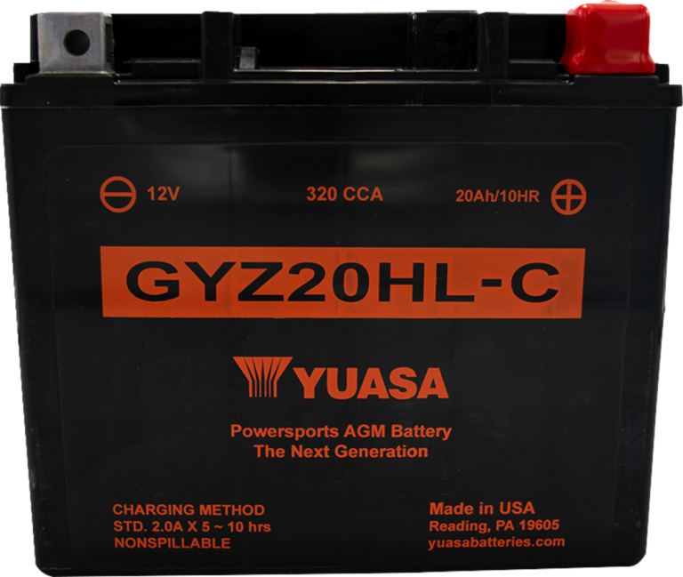 YUASA - AGM Battery - GYZ20HL-C