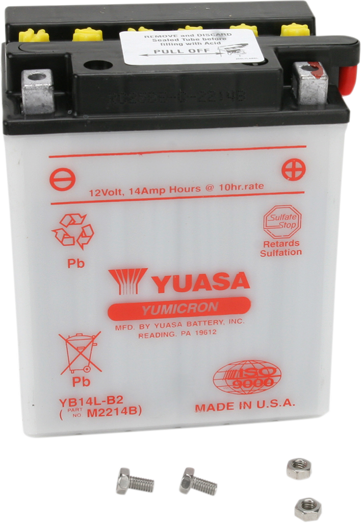 YUASA - Battery - YB14L-B2