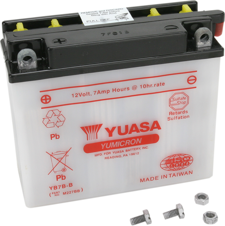 YUASA - Battery - YB7B-B