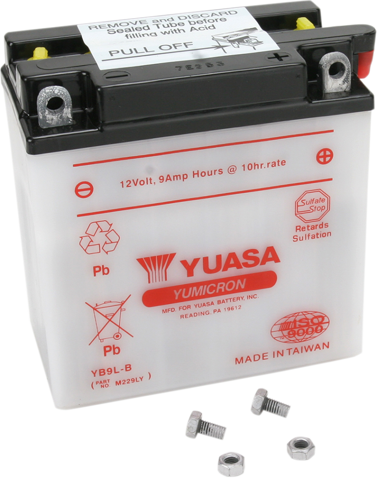 YUASA - Battery - YB9L-B