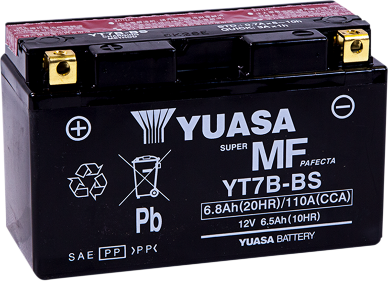 YUASA - AGM Battery - YT7B-BS - .30 L