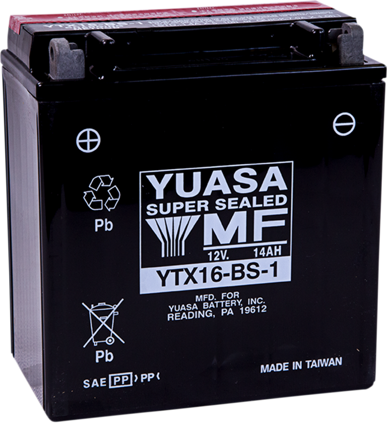 YUASA - AGM Battery - YTX16-BS - .78 L