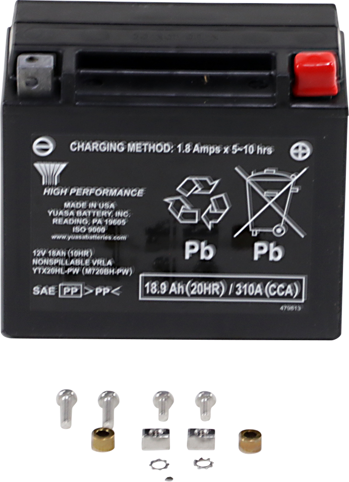 YUASA - AGM Battery - YTX20HL-PW