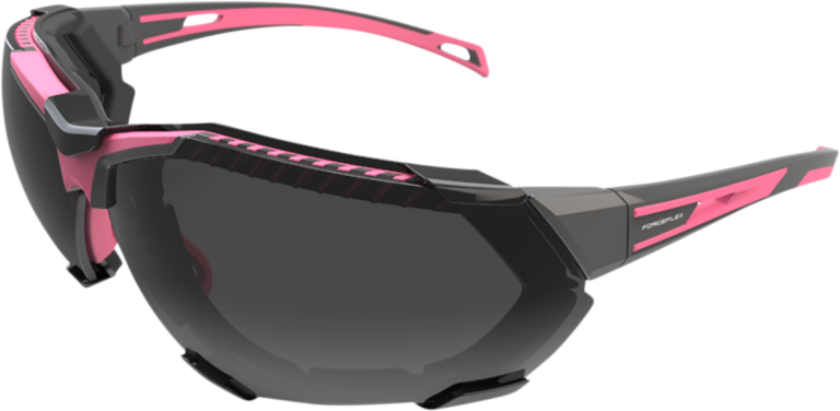 FORCEFLEX - FF4 Sunglasses - Foam - Gray/Pink - Smoke Lens
