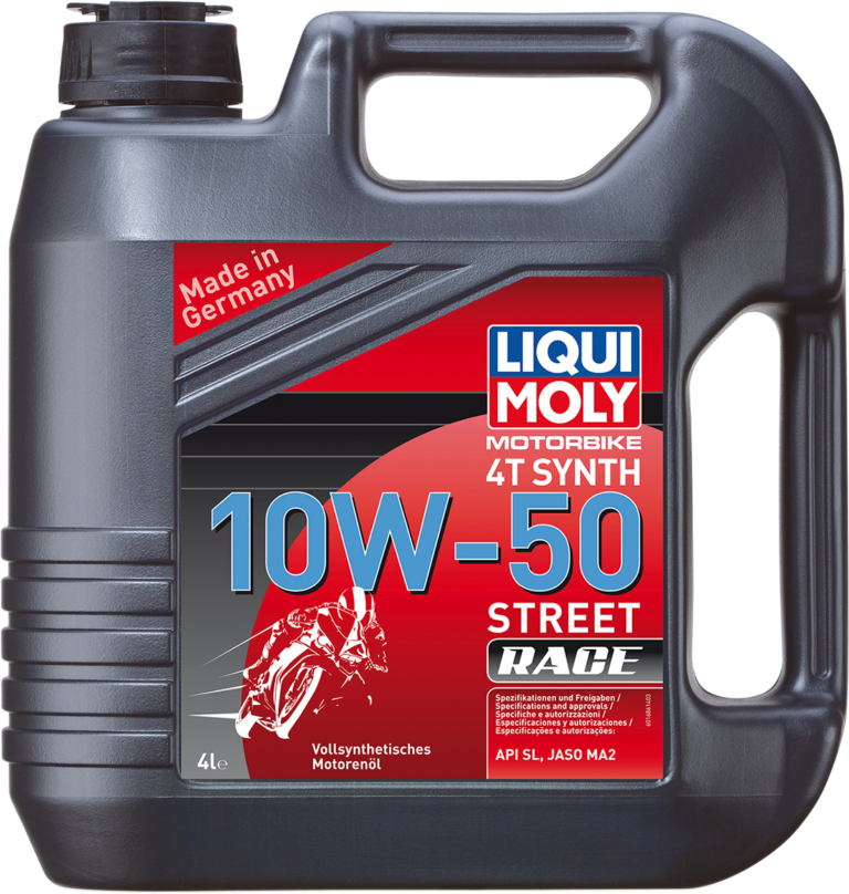 LIQUI MOLY - Street Race Synthetic 4T Oil - 10W-50 - 60L