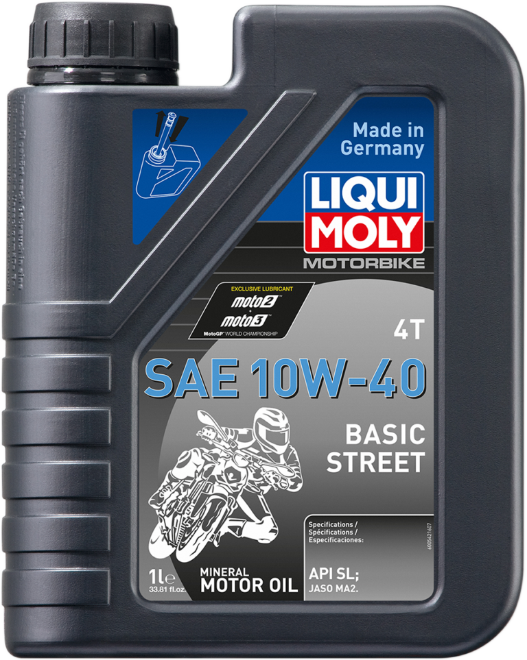 LIQUI MOLY - Basic Street 4T Oil - 10W-40 - 205 Liters