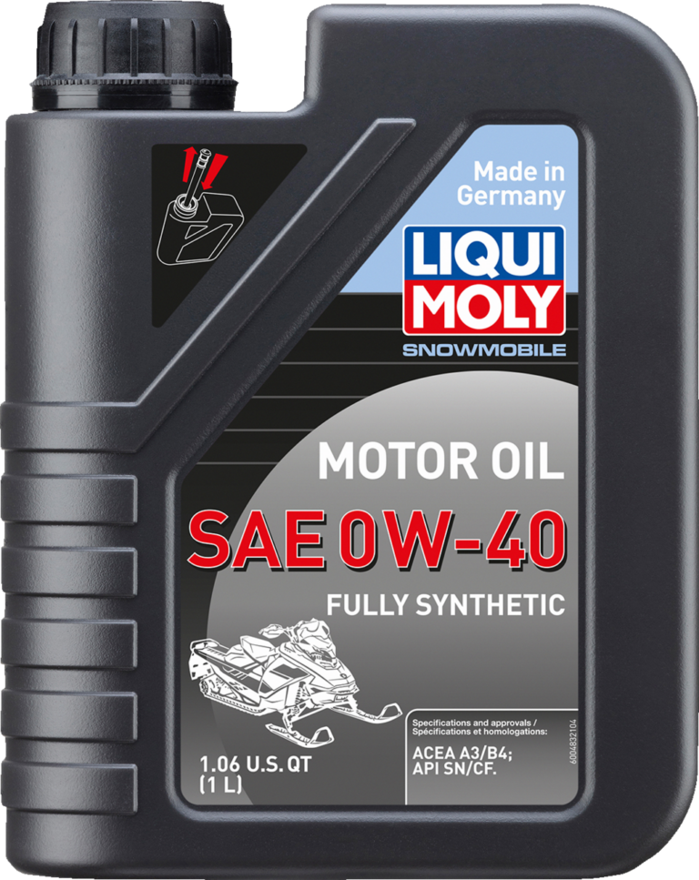 LIQUI MOLY - Snowmobile Synthetic Oil - 0W-40 - 4 Liter