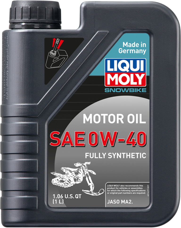 LIQUI MOLY - Snowbike Synthetic Oil - 0W-40 - 1L