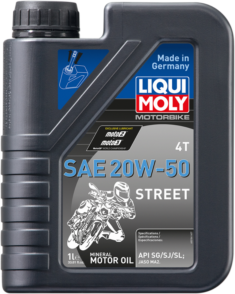 LIQUI MOLY - Street 4T Oil - 20W-50 - 20 L