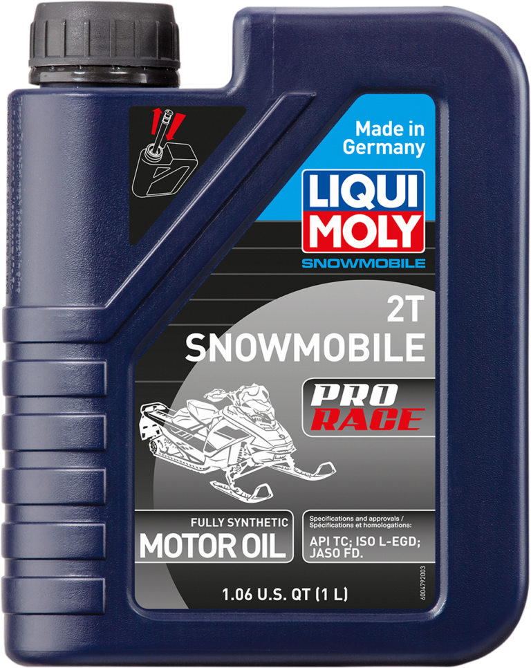 LIQUI MOLY - Snowmobile Pro Race Synthetic 2T Oil - 1L