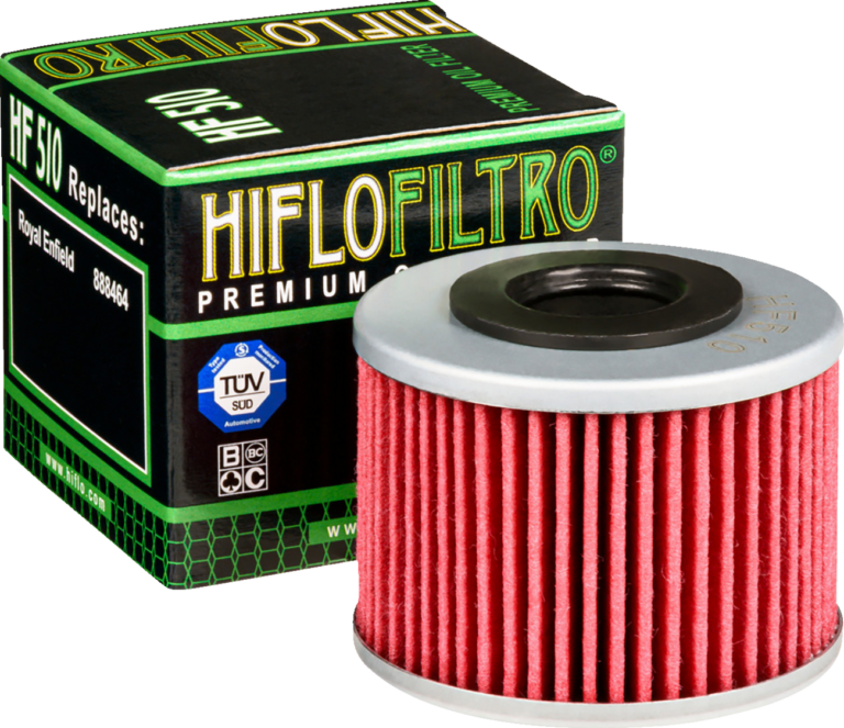 HIFLOFILTRO - Oil Filter - Red/Silver