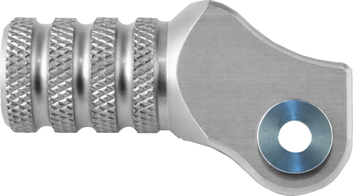 MOOSE OFFROAD - Knurled Shift Lever Tip - 10 mm - Silver