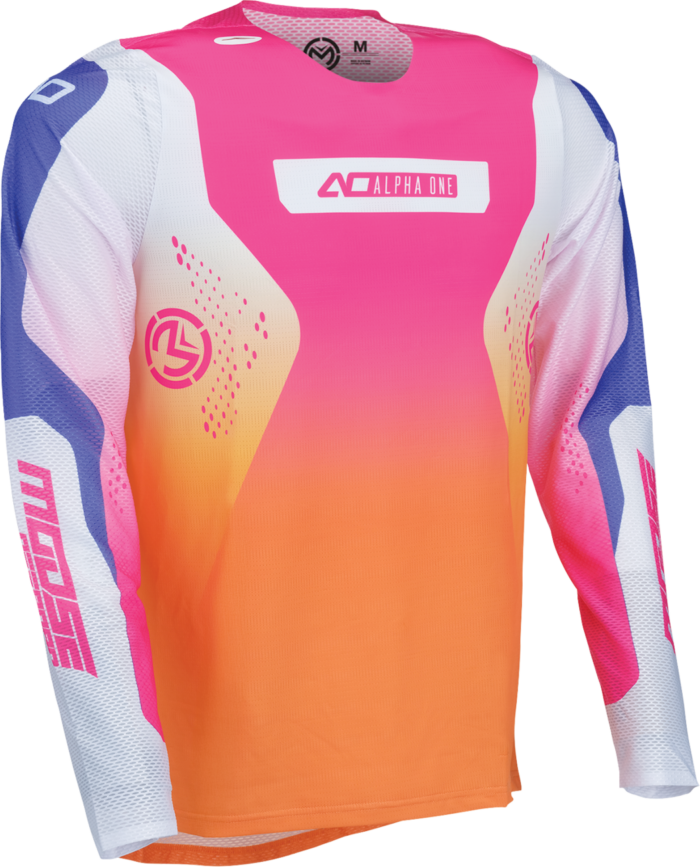 MOOSE OFFROAD - Alpha One Jersey - Orange/Purple - 2XL
