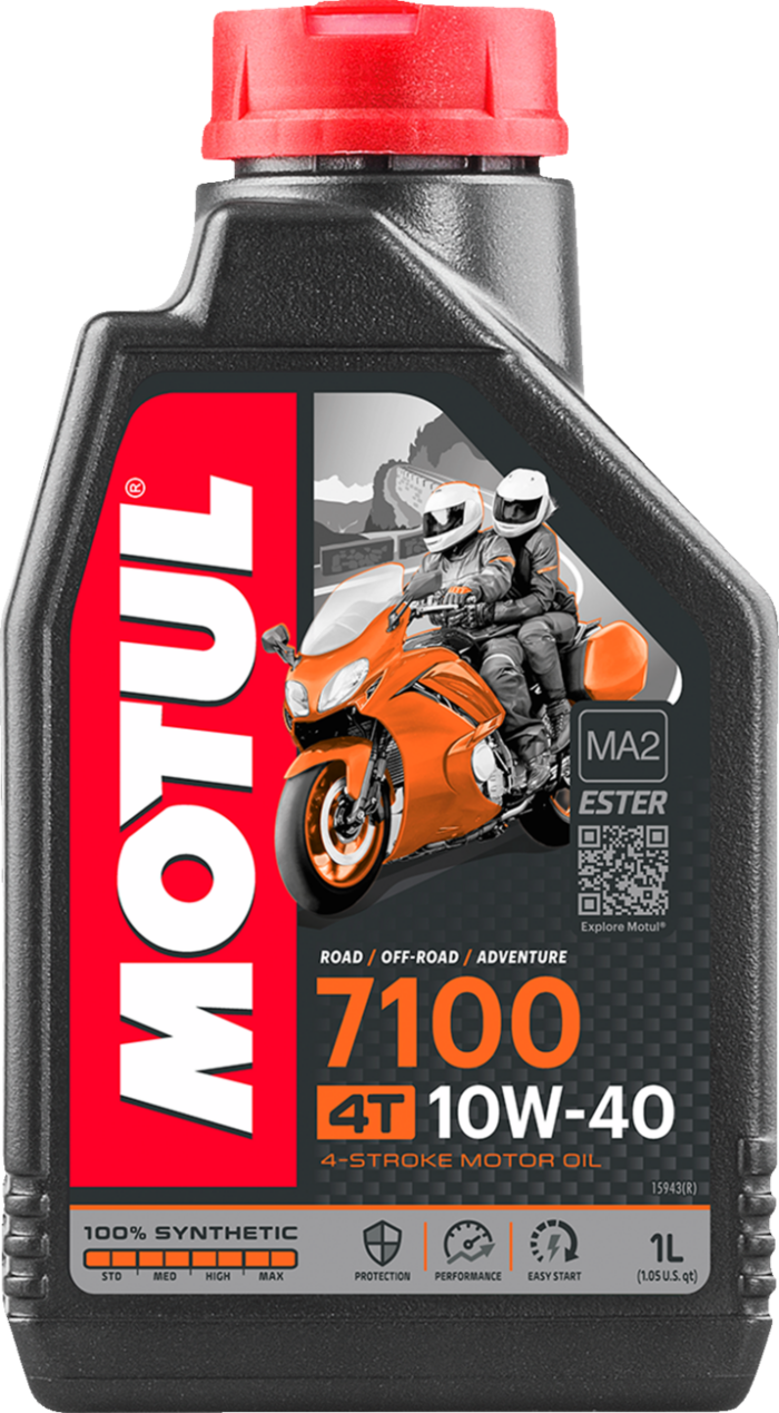 MOTUL - 7100 4T Synthetic Oil - 10W-40 - 1L