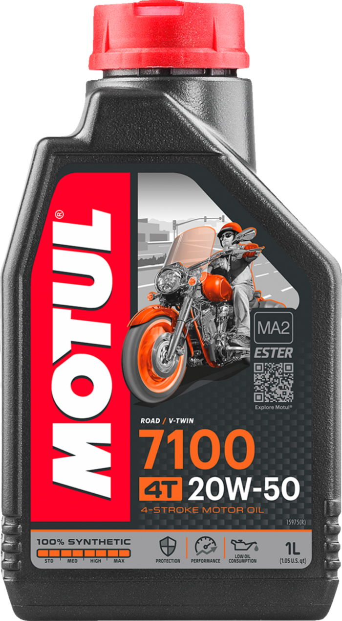MOTUL - 7100 4T Synthetic Oil - 20W-50 - 1L