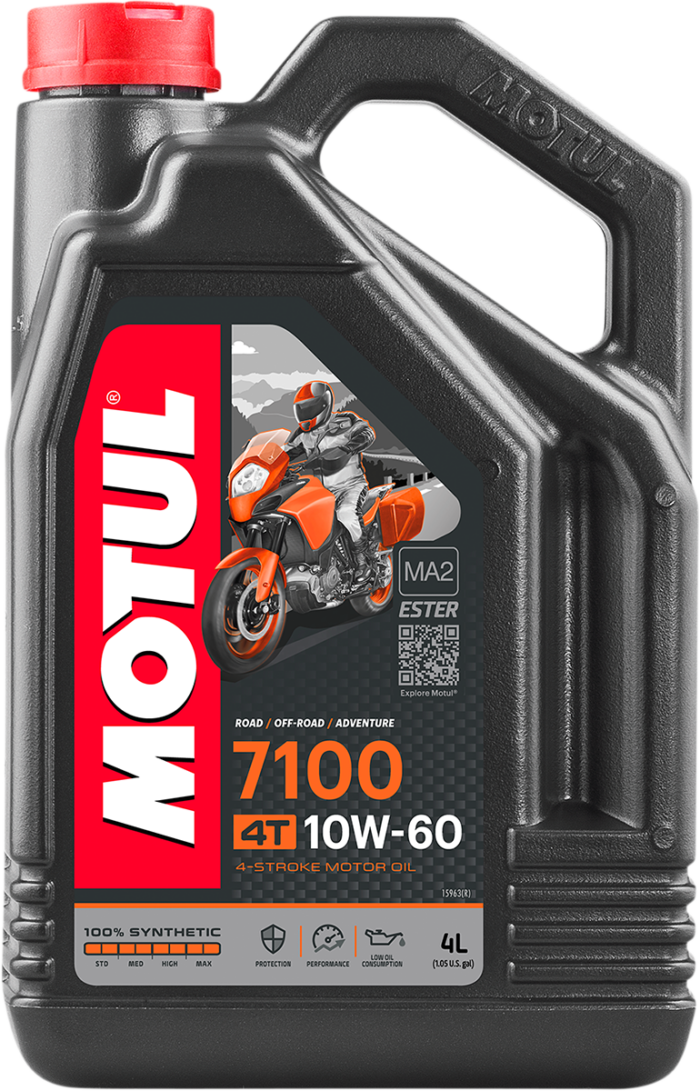 MOTUL - 7100 4T Synthetic Oil - 10W-60 - 4L