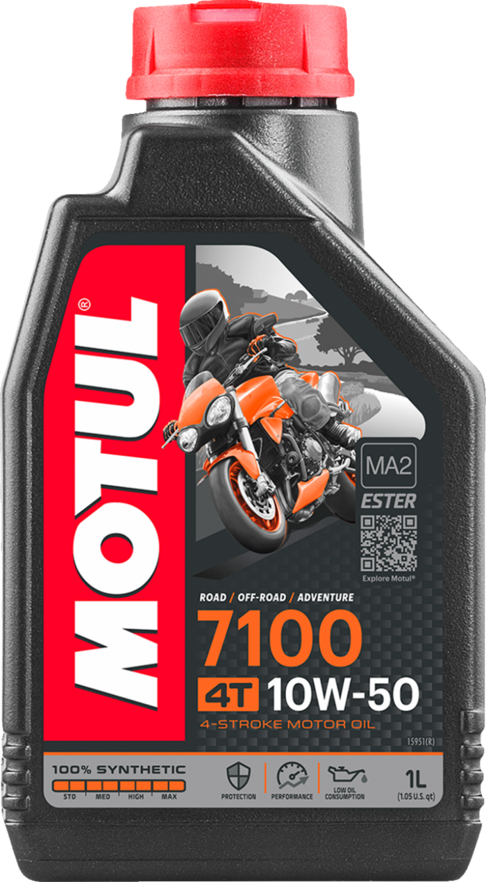 MOTUL - 7100 4T Synthetic Oil - 10W-50 - 1L
