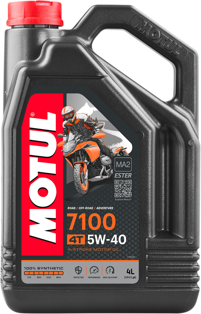 MOTUL - 7100 4T Synthetic Oil - 5W-40 - 4L