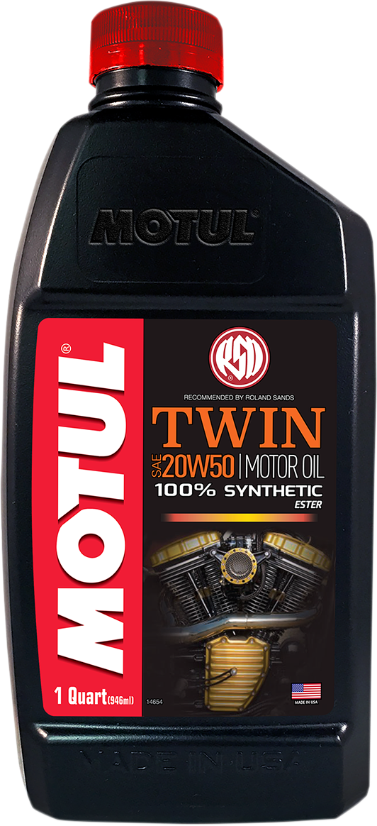 MOTUL - V-Twin Synthetic Oil - 20W-50 - 1 U.S. quart