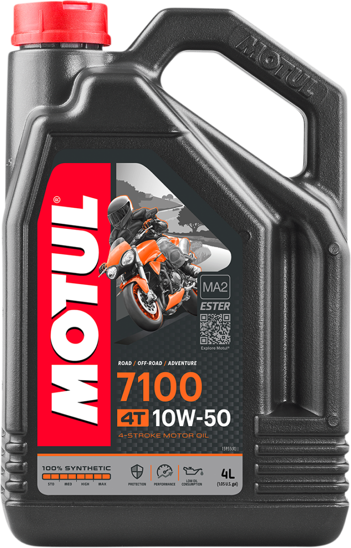 MOTUL - 7100 4T Synthetic Oil - 10W-50 - 4L