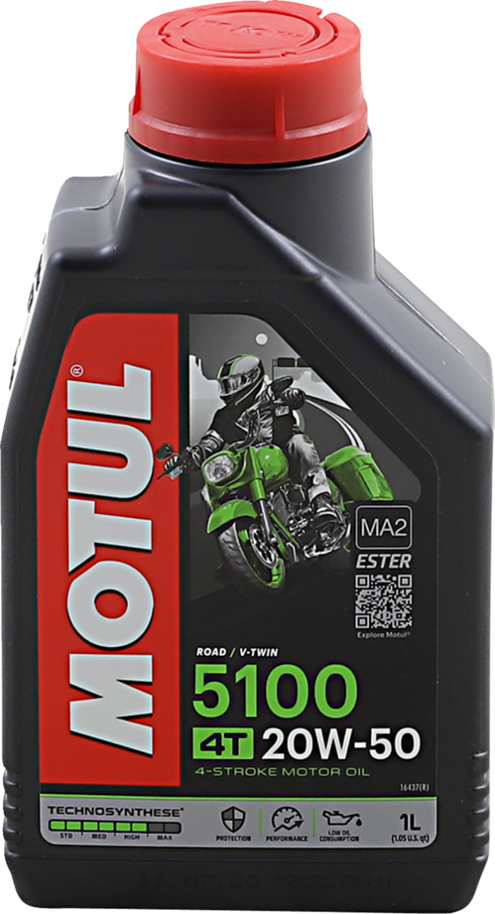 MOTUL - 5100 4T Synthetic Blend Oil - 20W-50 - 1L