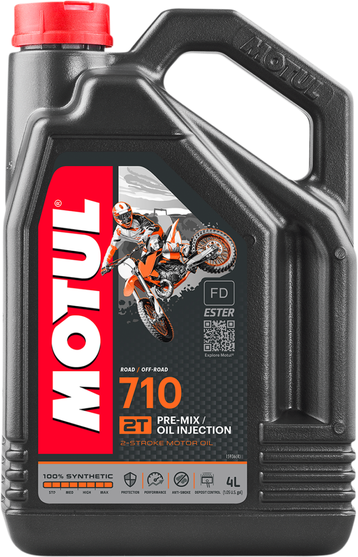 MOTUL - 710 2T Injector/Premix Oil - 4L