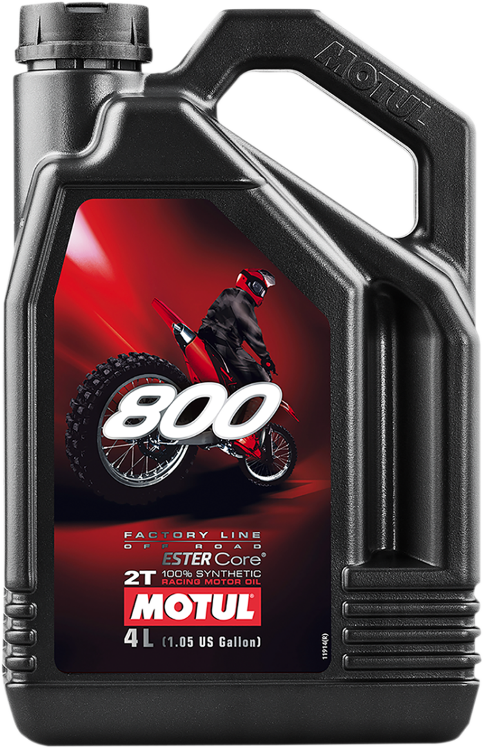 MOTUL - 800 2T Off-Road Synthetic Oil - 4L