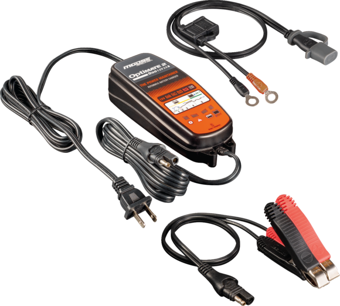 MOOSE OFFROAD - Battery Charger/Maintainer - Optimate 2 Duo