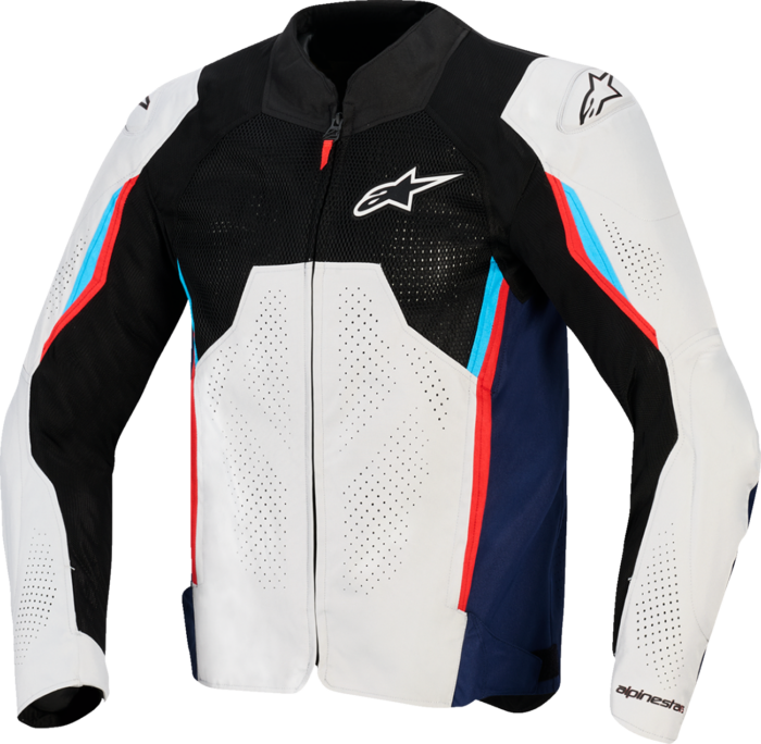 ALPINESTARS - AST v3 Air Jacket - Silver/Deep Blue/Bright Red - XL
